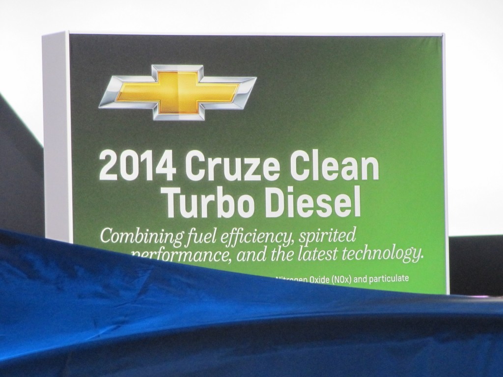 2014 Chevrolet Cruze Clean Turbo Diesel, 2013 Chicago Auto Show