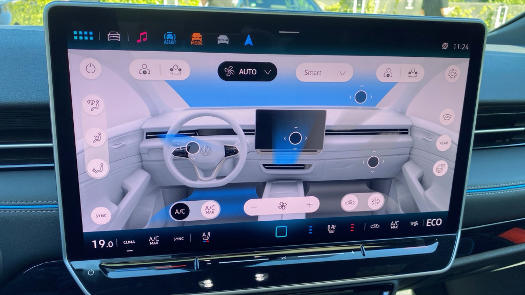 Prototype Volkswagen ID.7 (spécifications européennes)