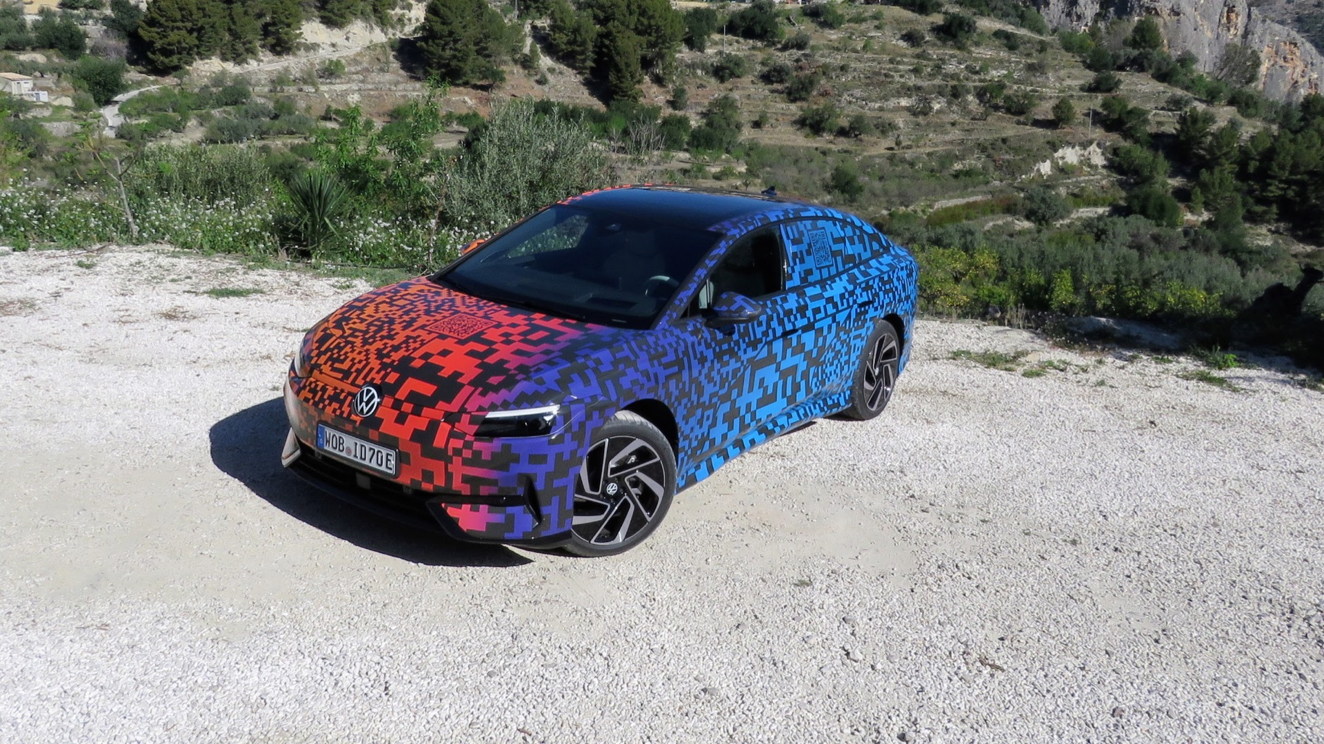 Prototype Volkswagen ID.7 (spécifications européennes)