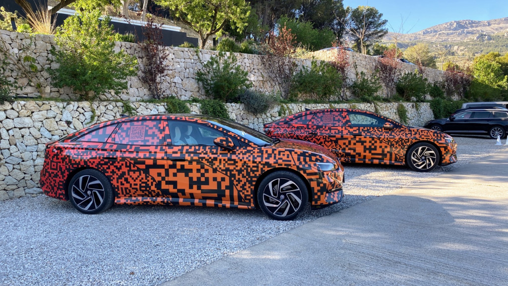 Prototype Volkswagen ID.7 (spécifications européennes)