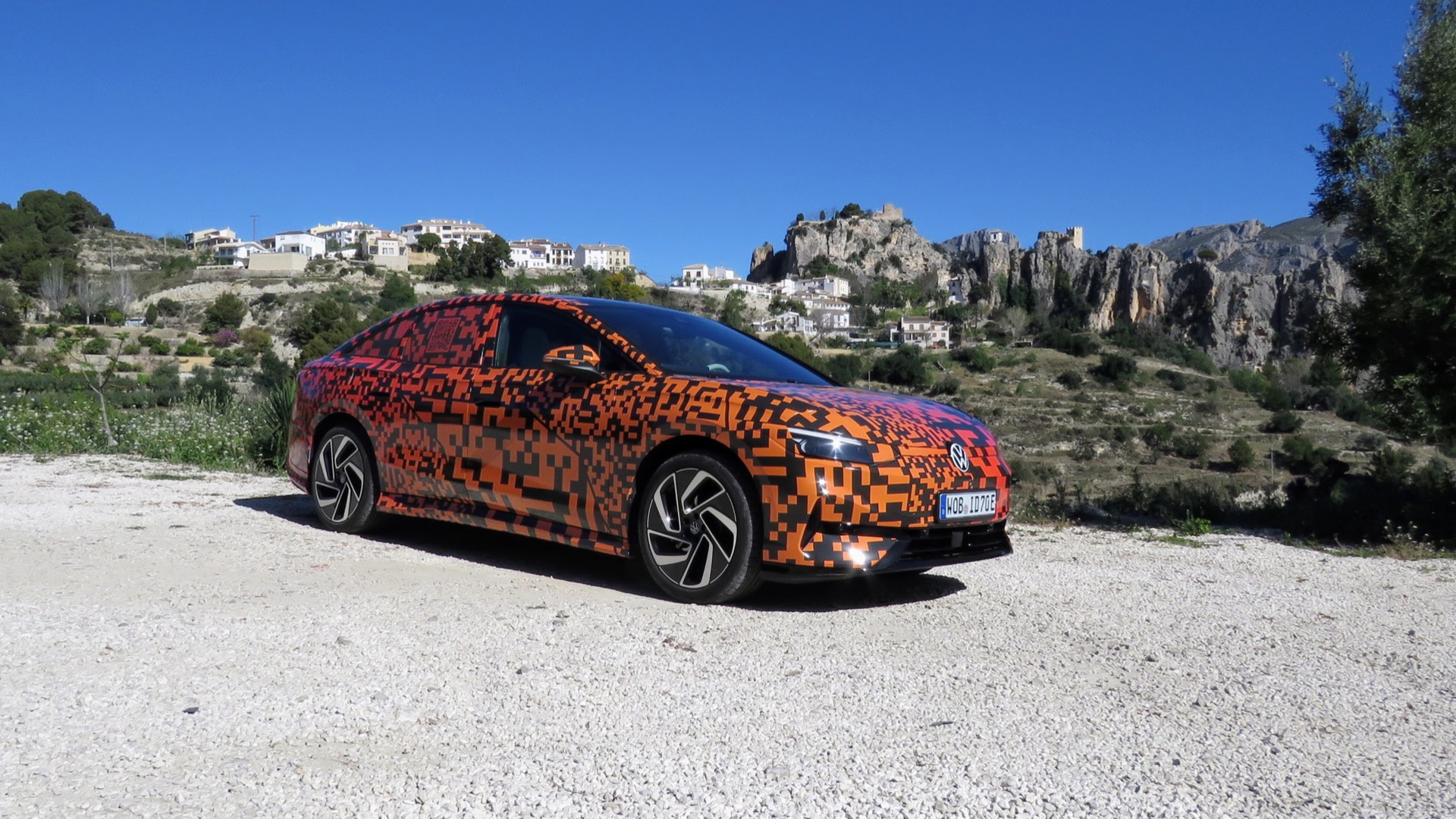 Prototype Volkswagen ID.7 (spécifications européennes)