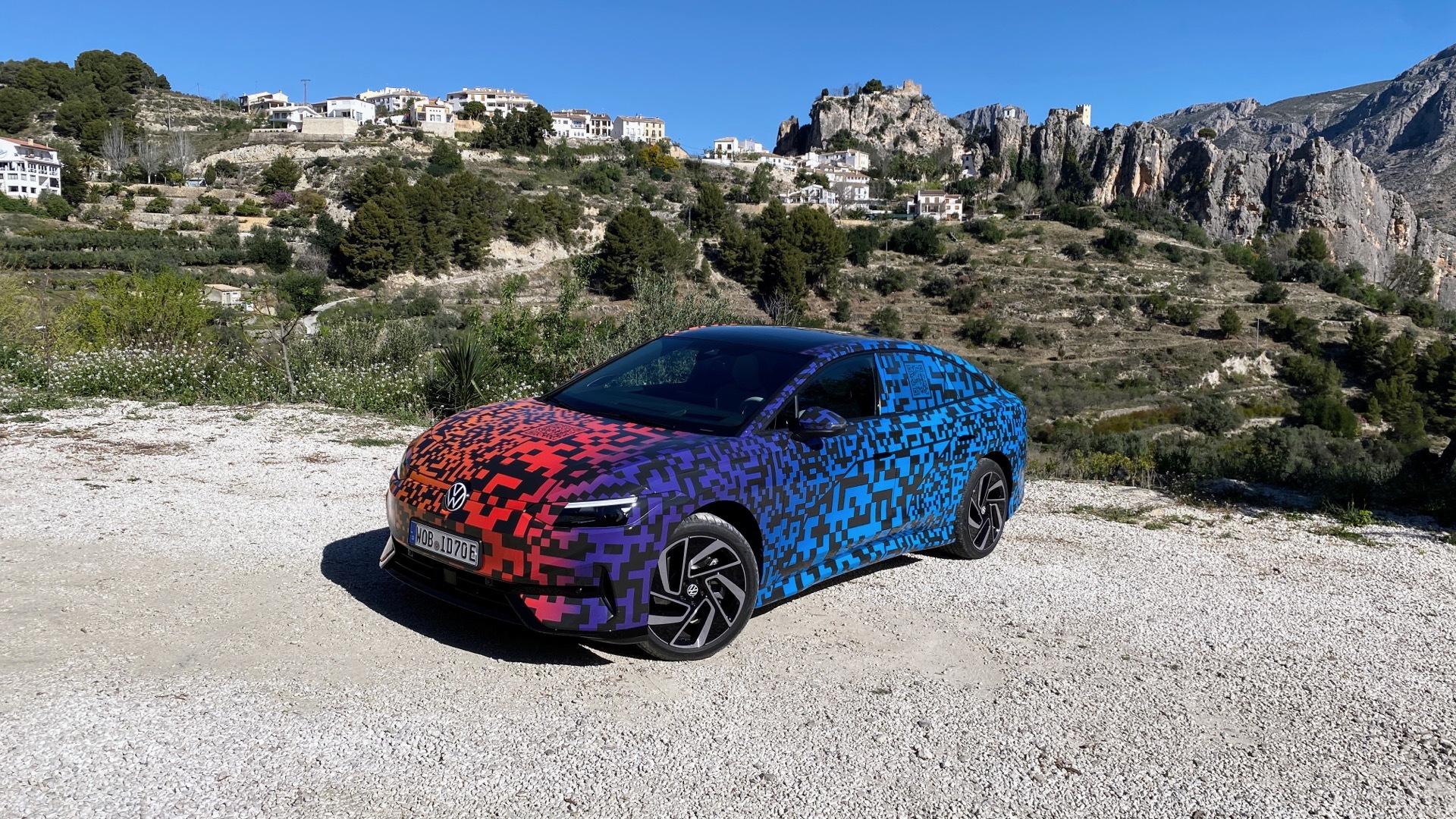 Prototype Volkswagen ID.7 (spécifications européennes)