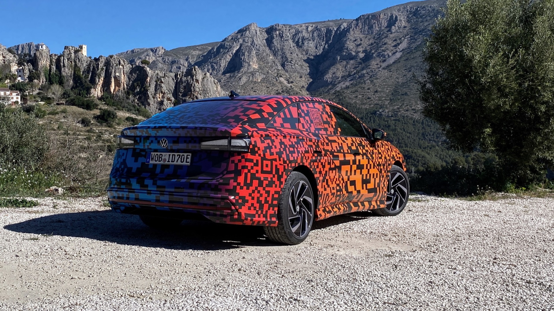 Prototype Volkswagen ID.7 (spécifications européennes)