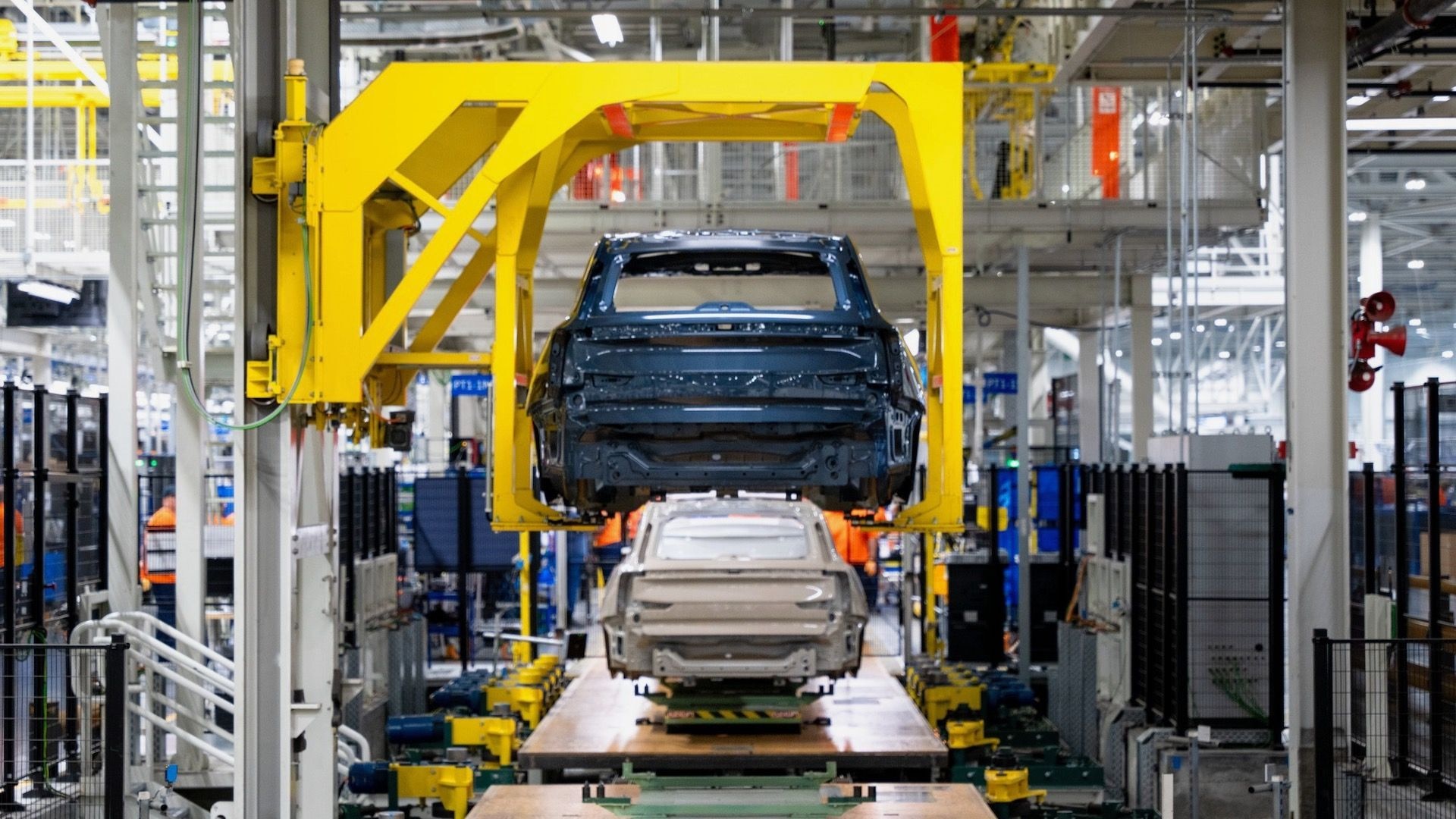 Lancement de la production de la Volvo EX90 2025 en Caroline du Sud